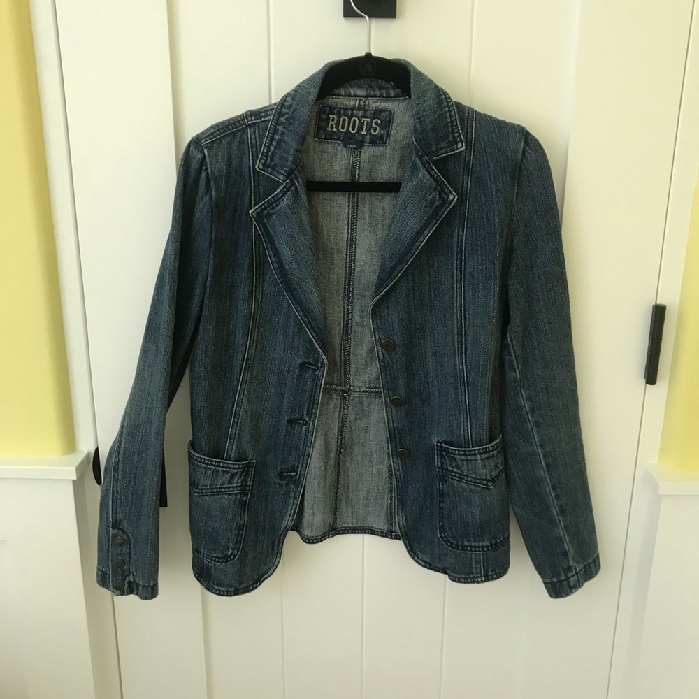 Vintage  Blazer Denim Jacket